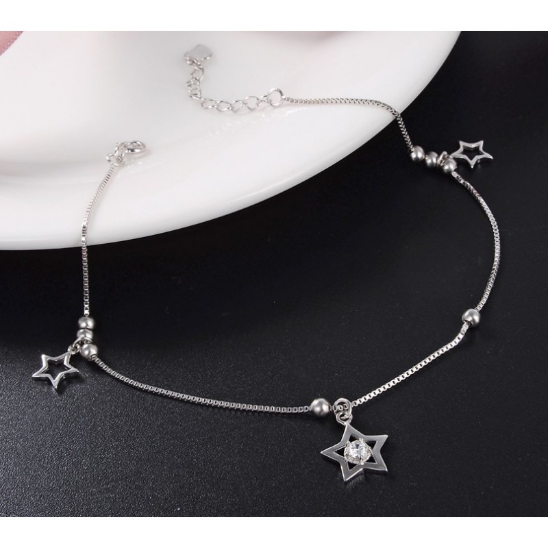 925 silver women Anklet