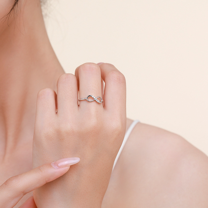 925 silver circle ring