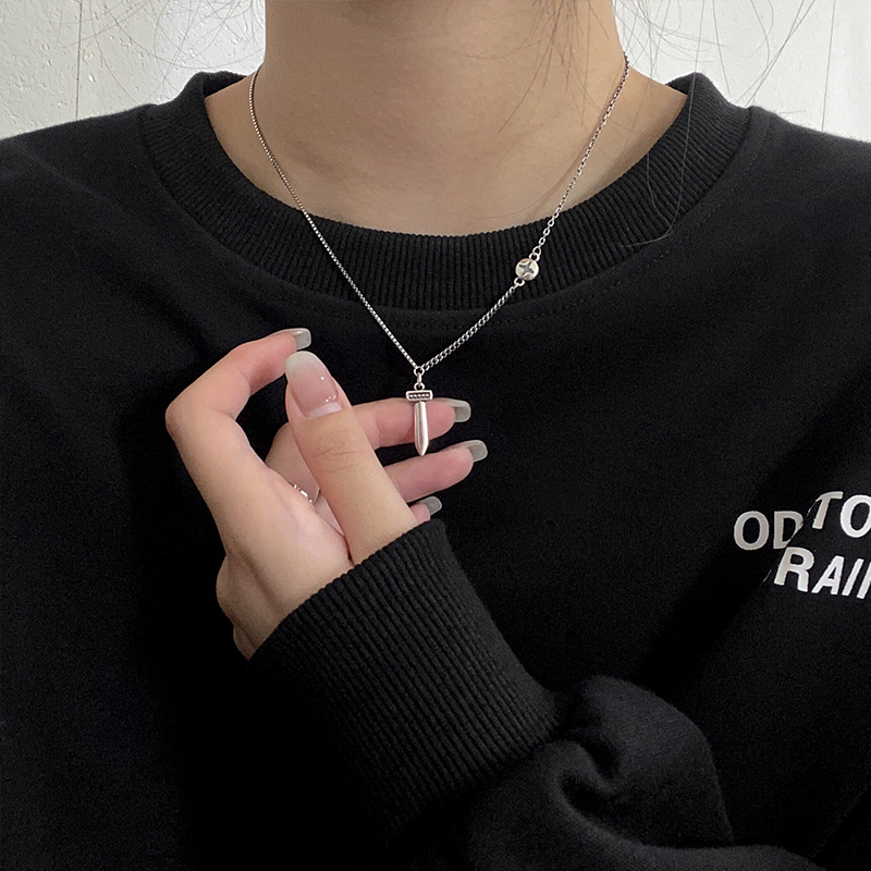 925 silver quadrate necklace