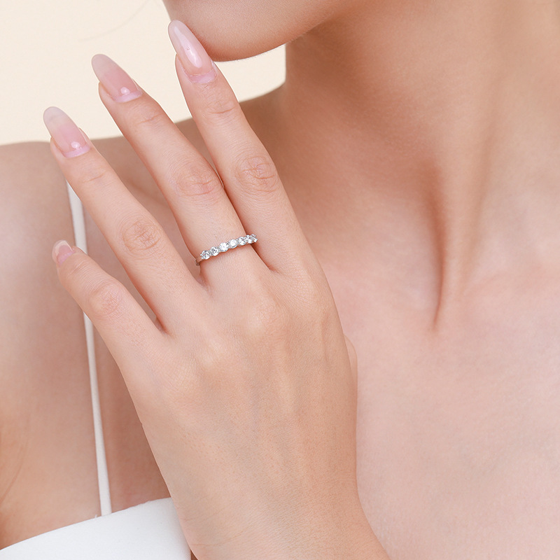 925 silver circle ring