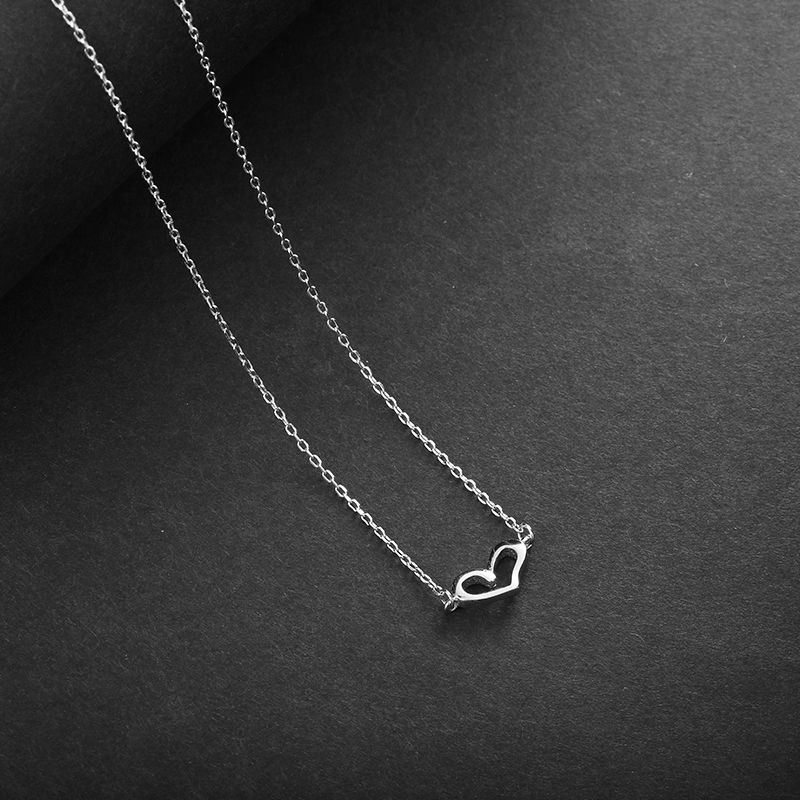 925 silver heart necklace