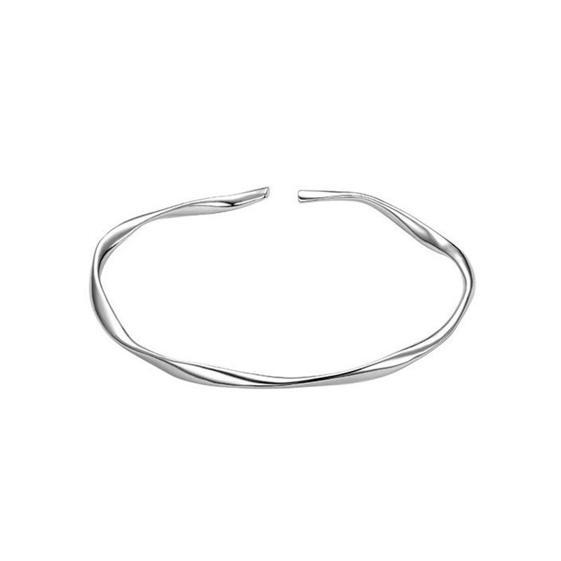 925 silver circle bangle