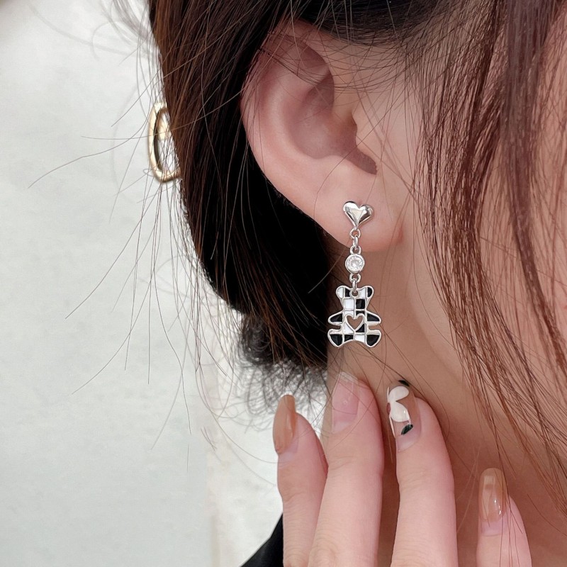 925 silver animal earrings