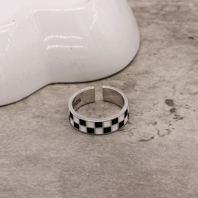 925 silver circle ring