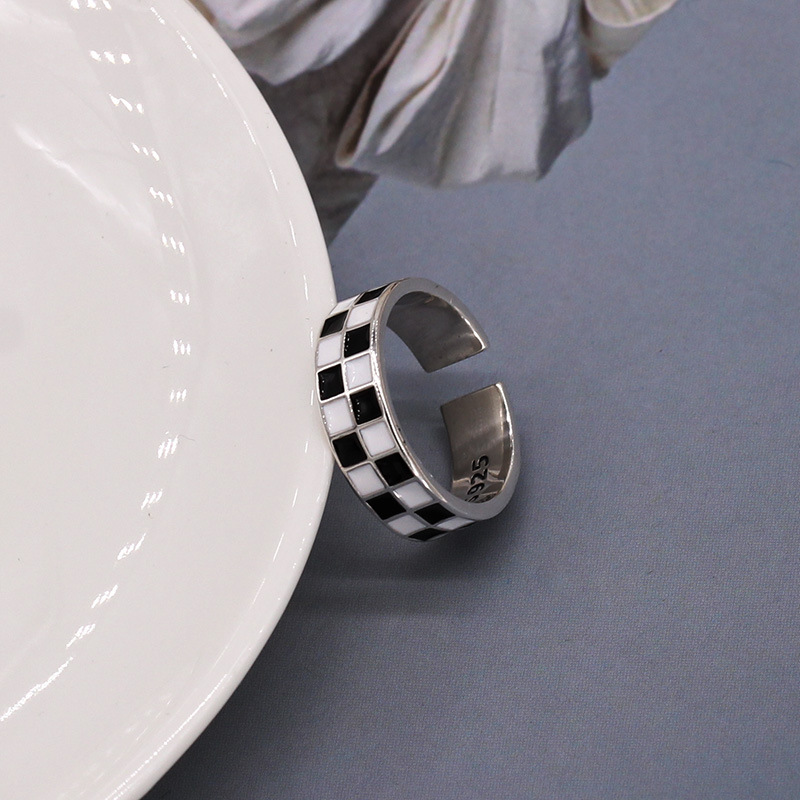 925 silver circle ring