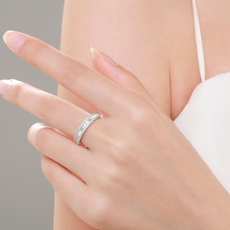 925 silver circle ring