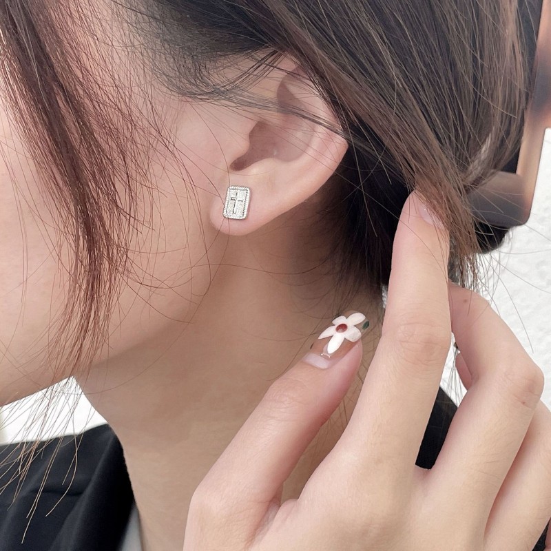 925 silver quadrate earrings