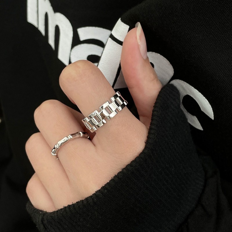 925 silver circle ring
