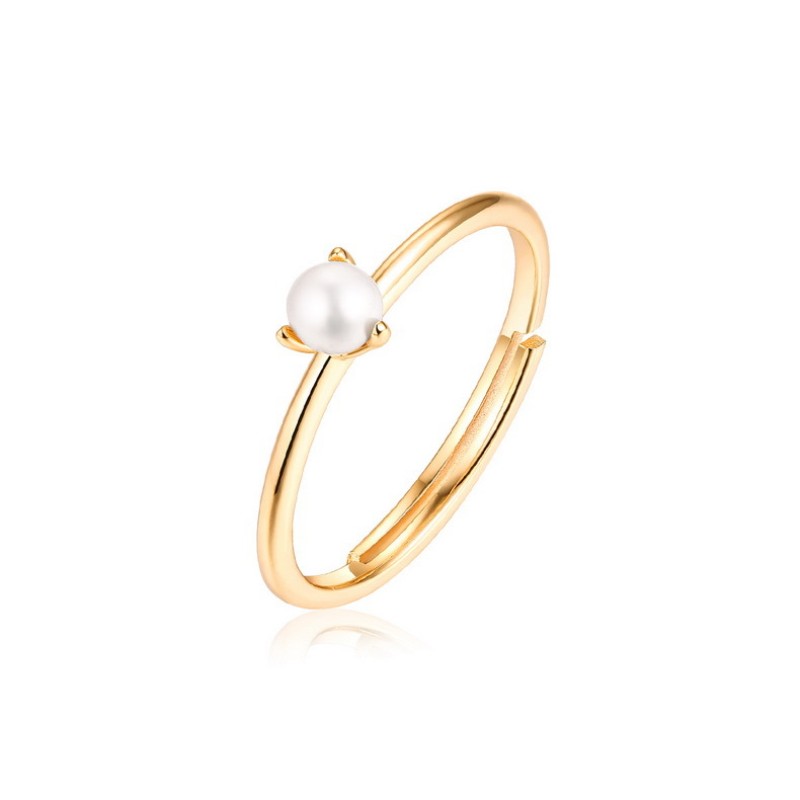 925 silver pearl ring