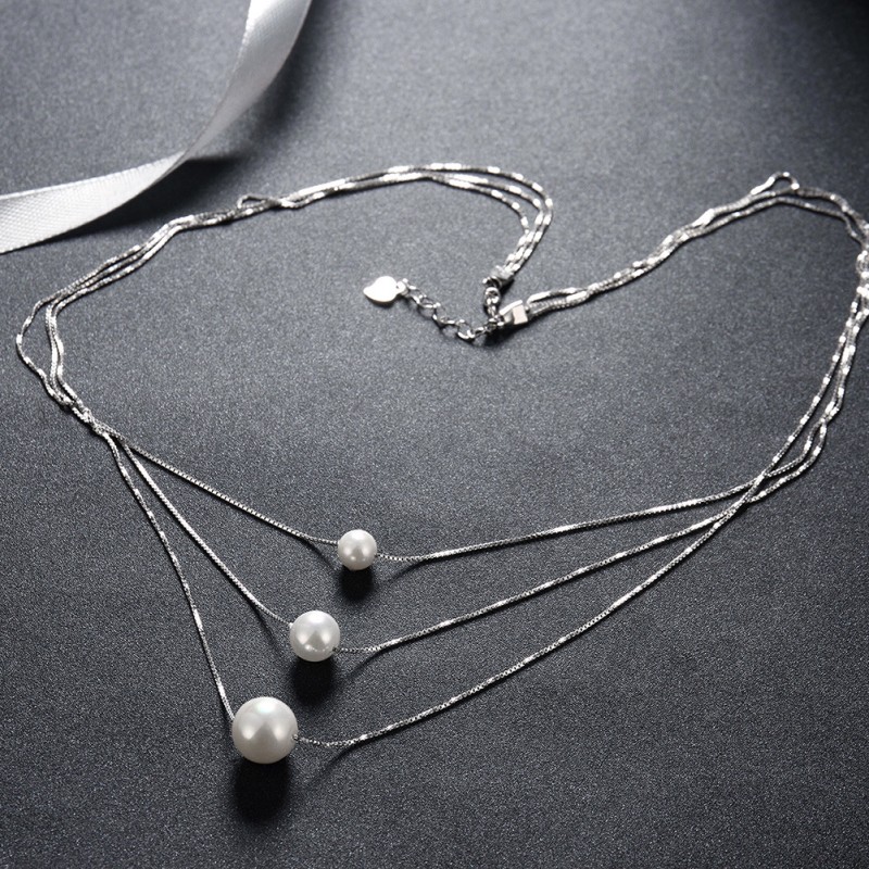 925 silver circle necklace