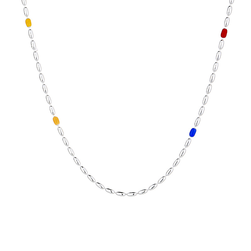 925 silver circle necklace
