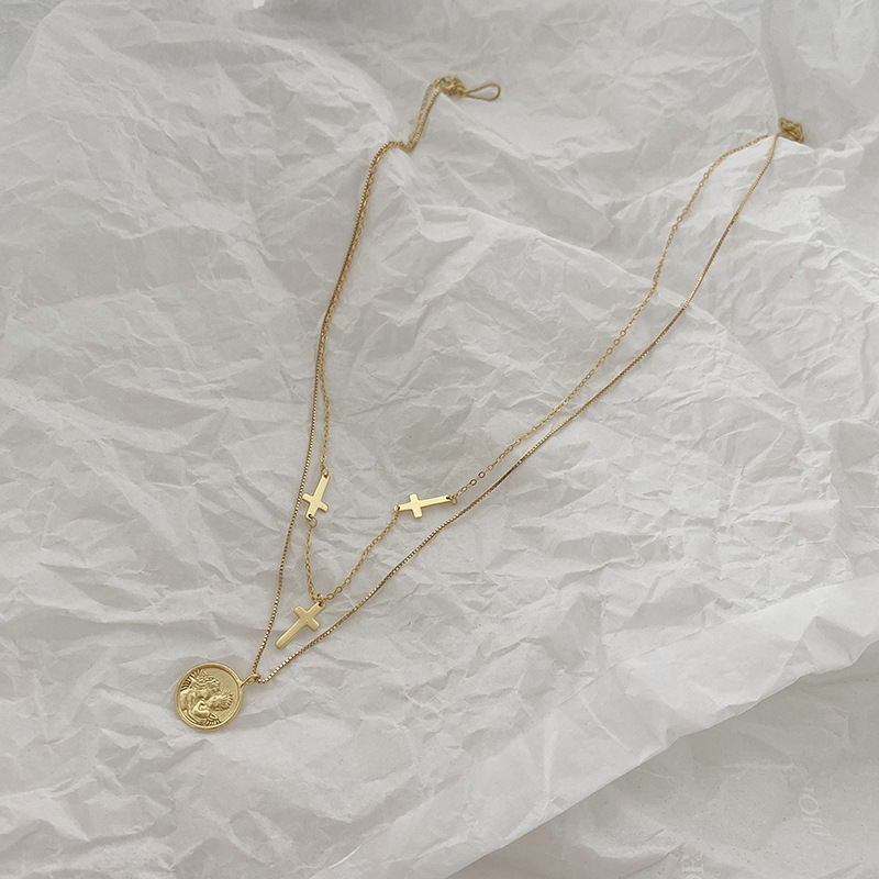 925 silver circle necklace