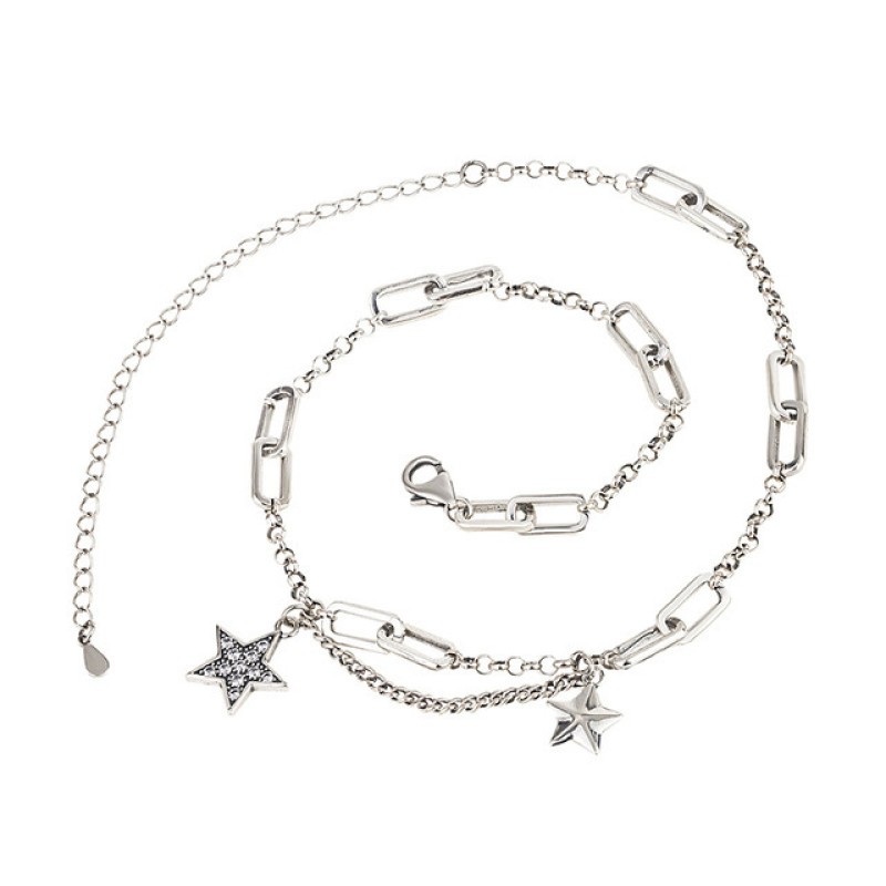 925 silver star bracelet