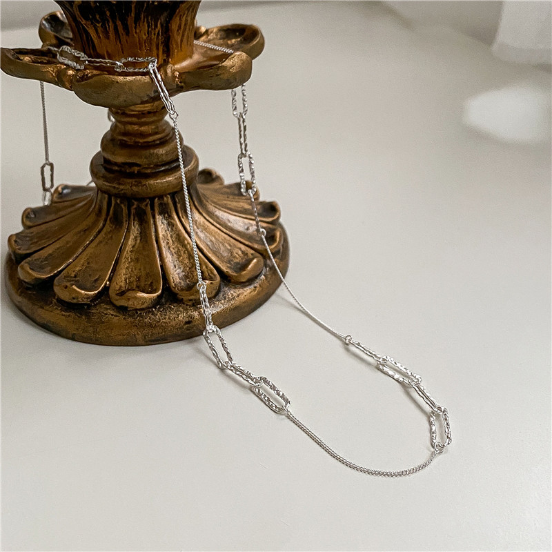 925 silver circle necklace