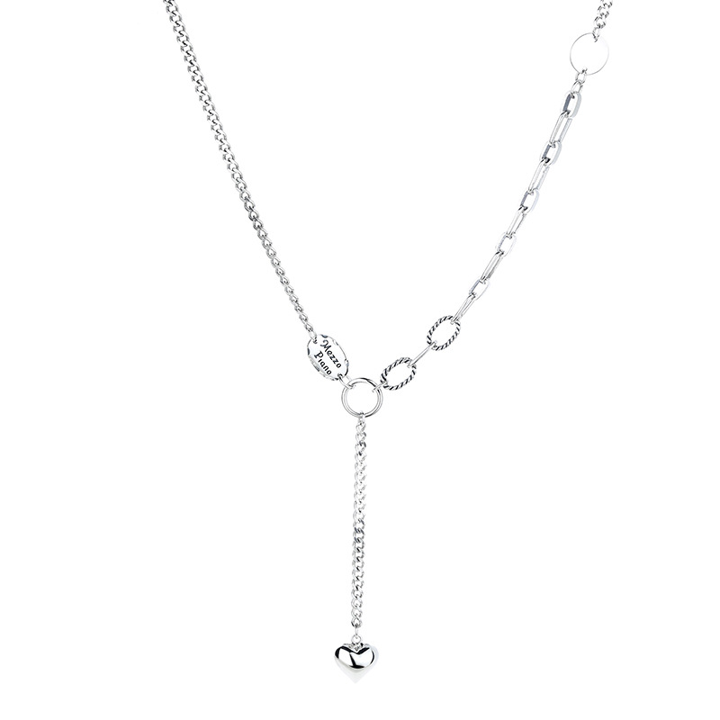 925 silver heart necklace