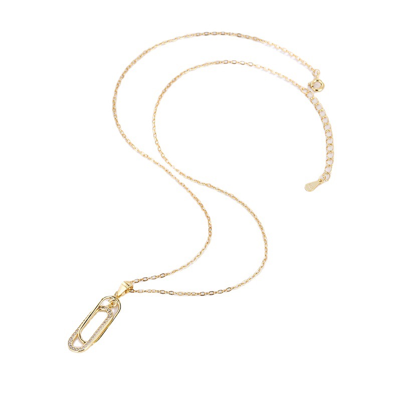 925 silver quadrate necklace