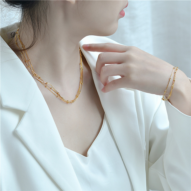 925 silver circle necklace
