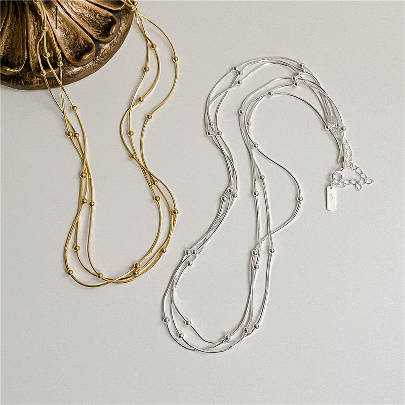 925 silver circle necklace