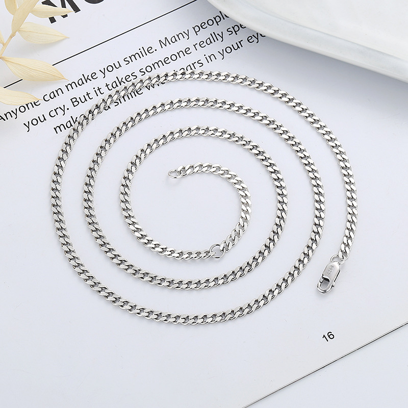 925 silver circle bracelet