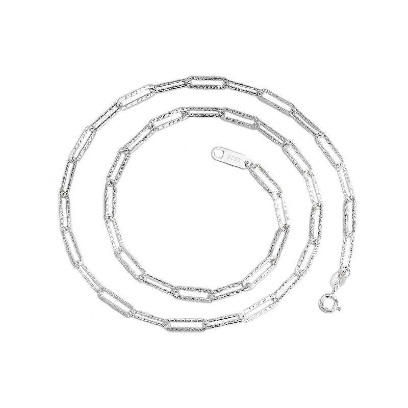 925 silver circle necklace