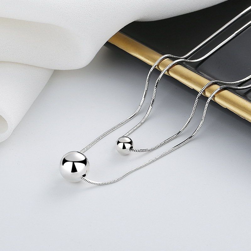 925 silver circle necklace
