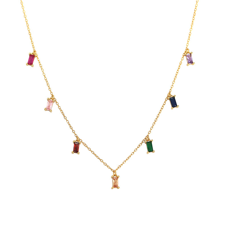 925 silver quadrate necklace