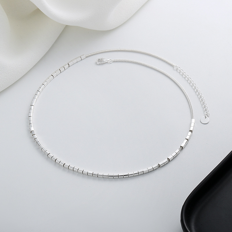 925 silver quadrate necklace