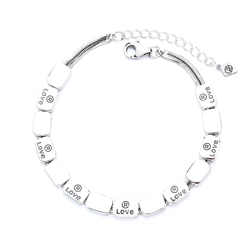 925 silver bracelet necklace jewelry sets