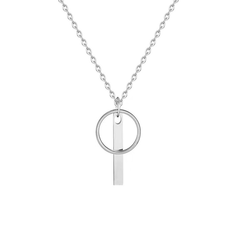 925 silver quadrate necklace
