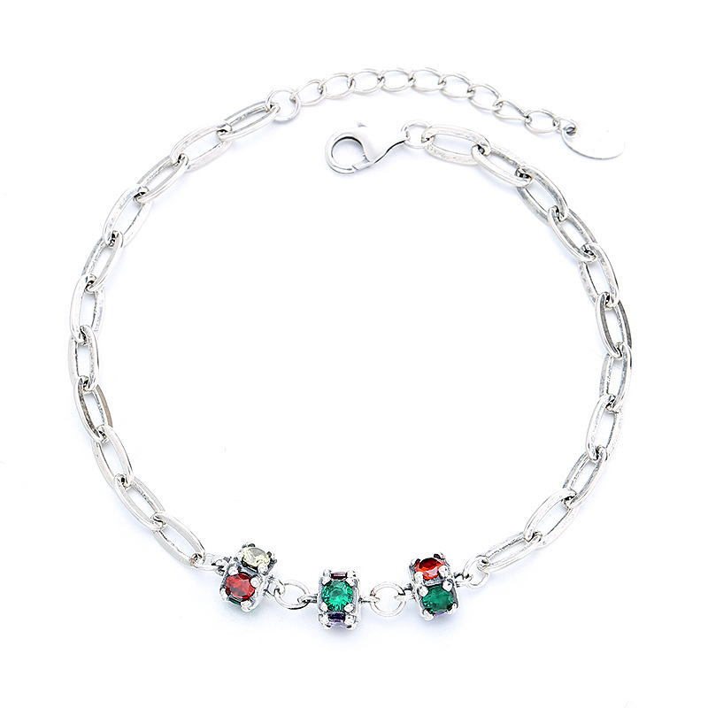 925 silver quadrate bracelet