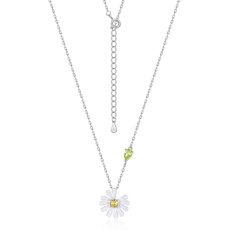 925 silver flower earrings