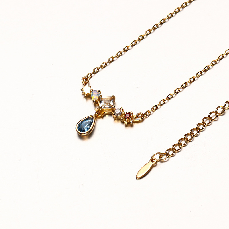925 silver circle necklace