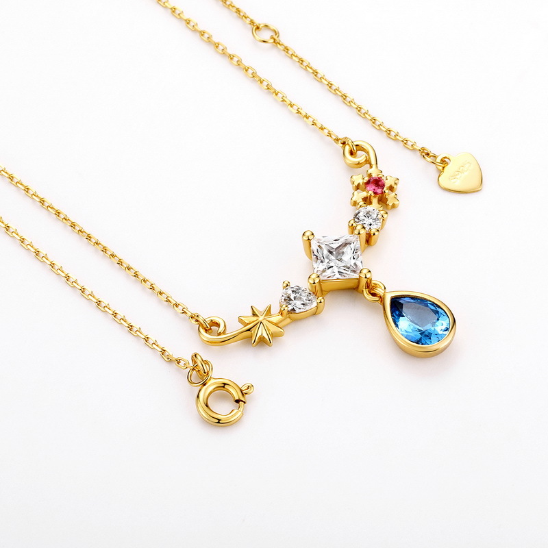925 silver circle necklace