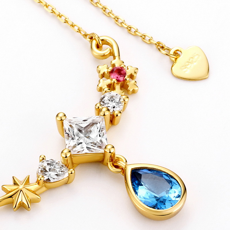 925 silver circle necklace