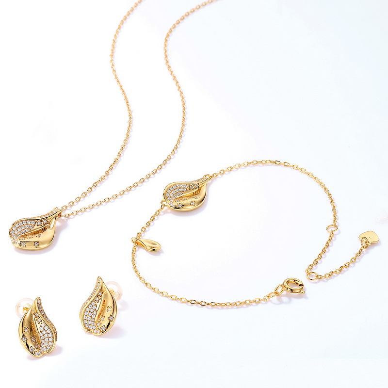 925 silver animal necklace earrings bracelets jewelry sets