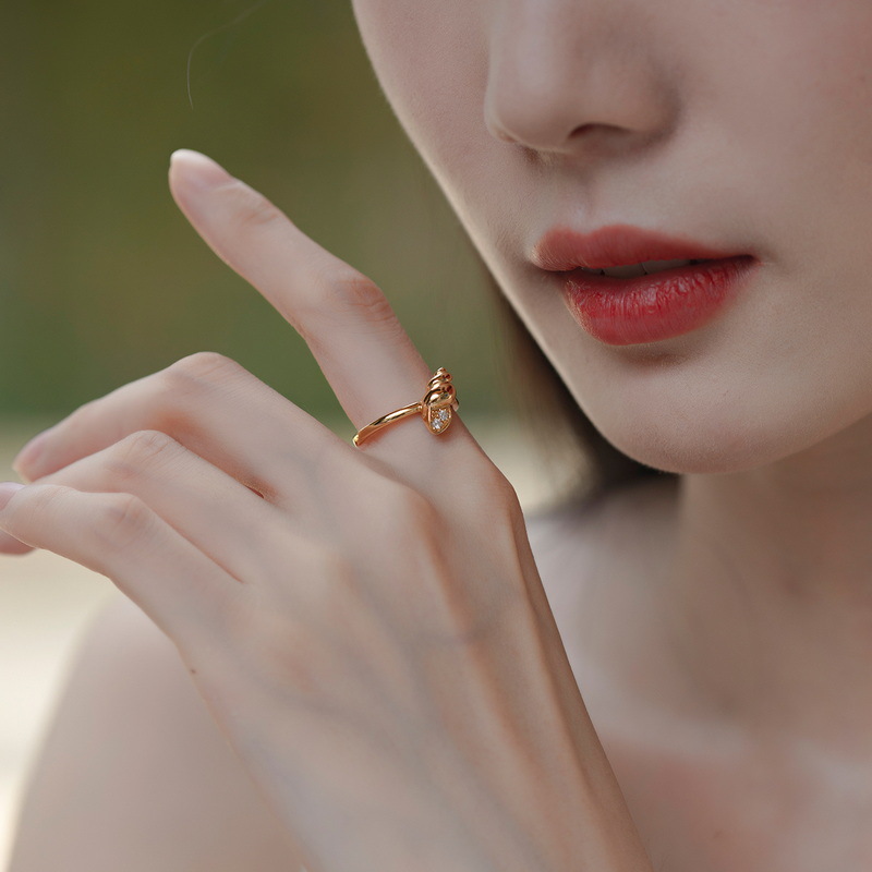 925 silver ocean ring