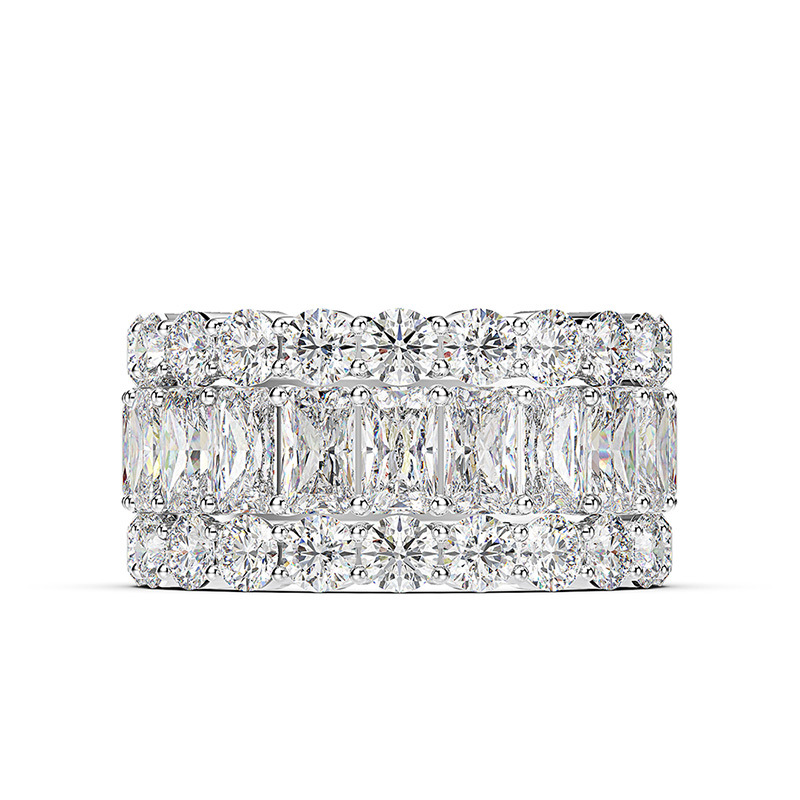 925 silver diamond ring