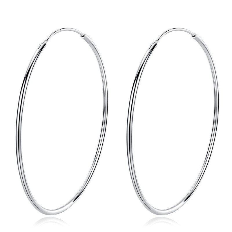925 SILVER EARRINGS HOOPS