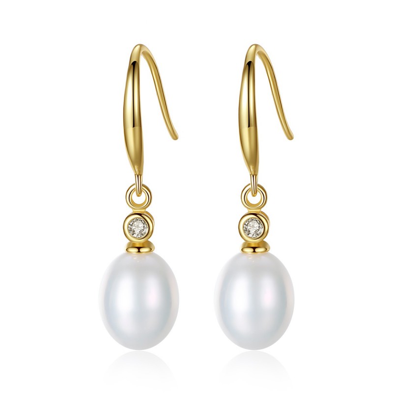 925 SILVER PEARL EARRINGS