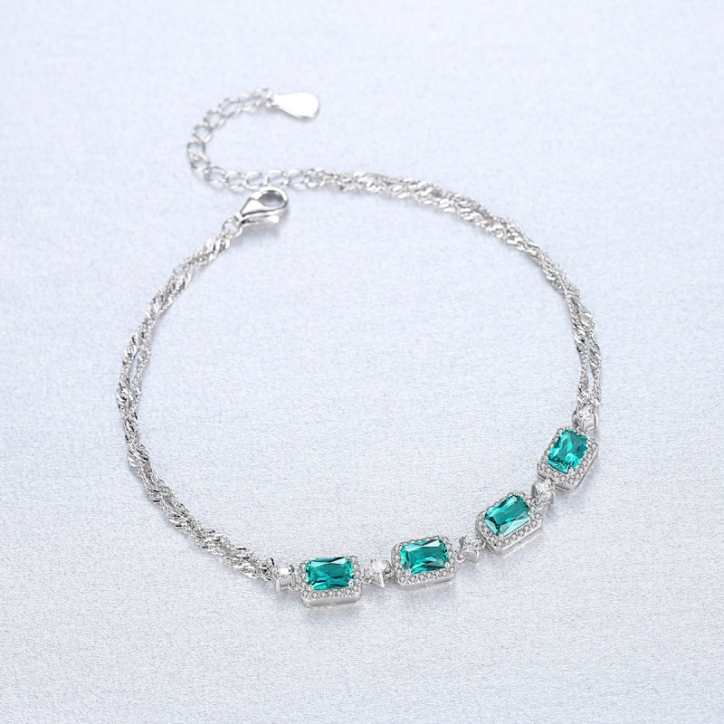 925 SILVER ZIRCON BRACELET