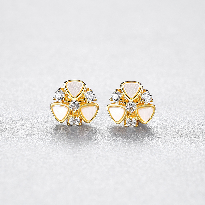 925 silver quadrate earrings