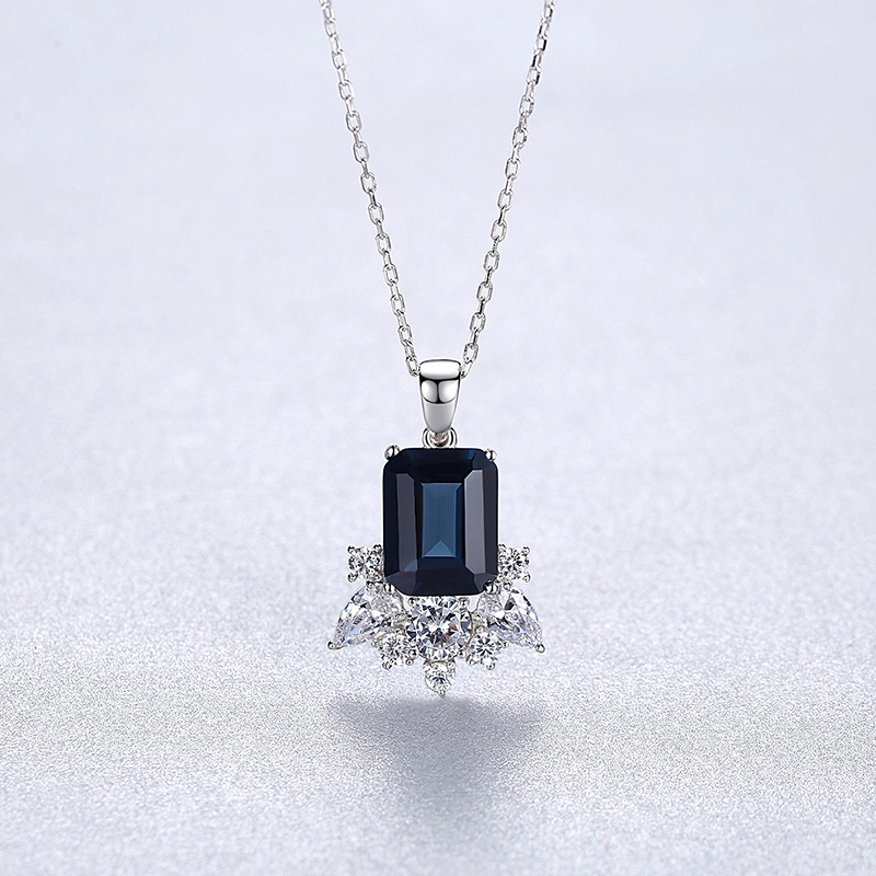925 silver quadrate necklace