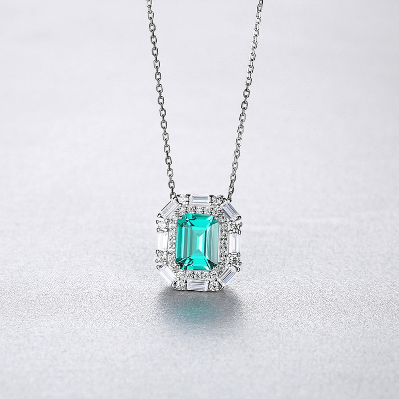 925 silver quadrate necklace