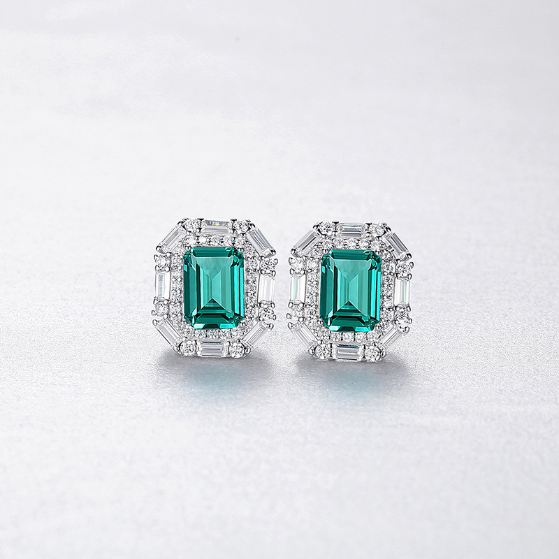 925 silver quadrate earrings