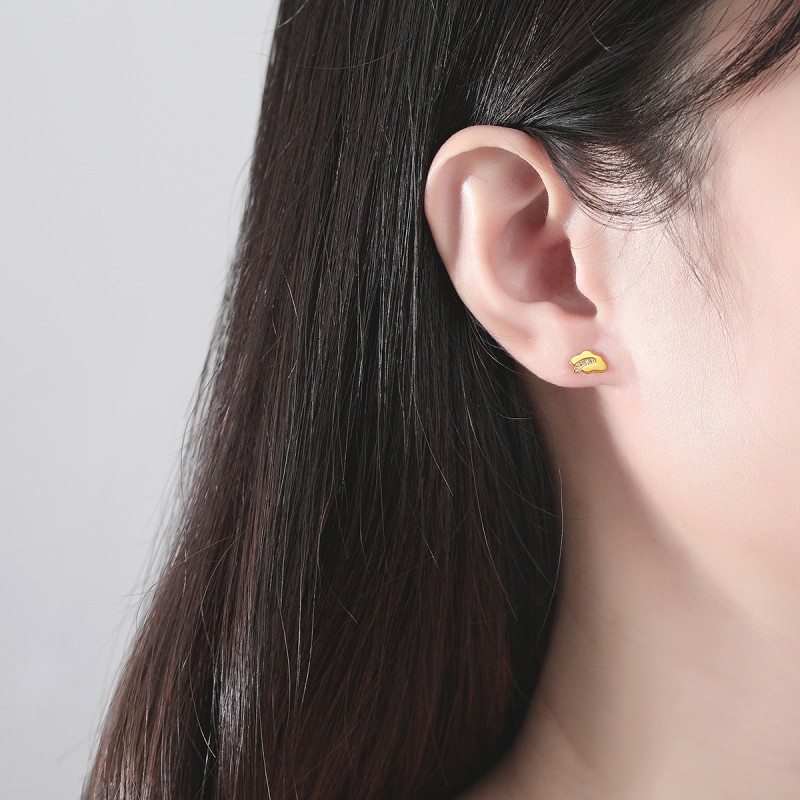 925 silver circle stud