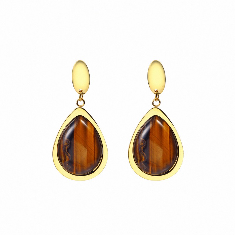 stainless steel jewelry sets earrings necklace