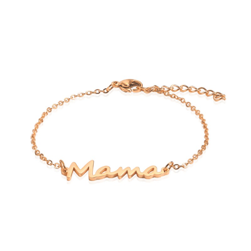 MAMA EARRINGS NECKLACE BRACLET STAINLESS STEEL JEWELRY SETS