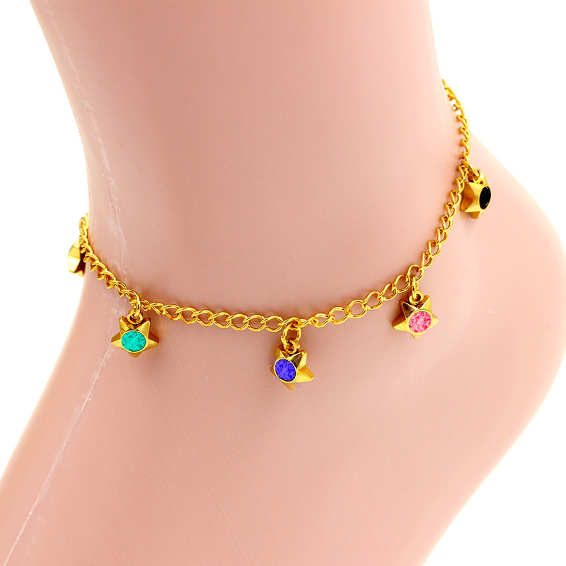 OEM high grade stainless steel anklet