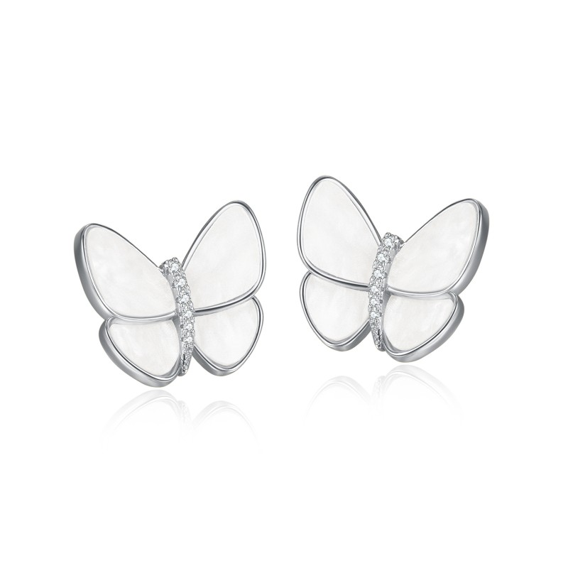 stainless steel  butterfly earrings