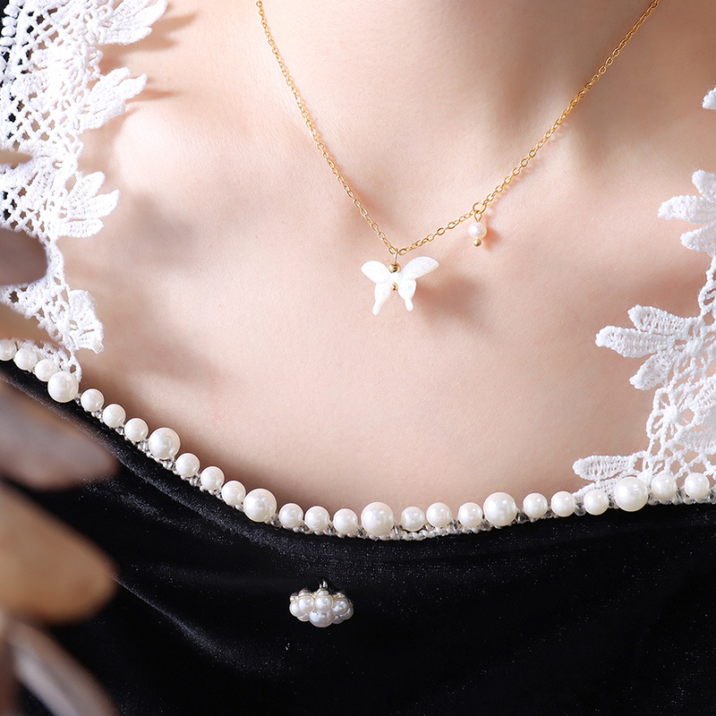 stainless steel animal necklace